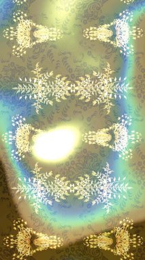 Raster illüstrasyon kar taneleri. Tarafsız, bej ve mavi renklerde suluboya kar taneleri. Kışın sembolü. Güzel dekorasyon.