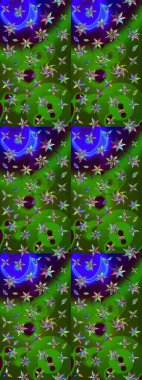 Raster güzel bir çiçek deseni çizmiş. Tatil havası. Nazik romantik baskı. Bahar mevsimi.