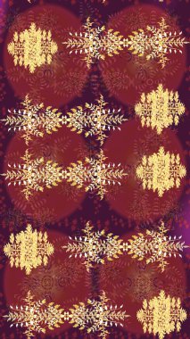 Xmas Frost kar taneleri izole edilmiş siluet sembolü. Kış Noel 'inde kar bembeyaz kristal element. Raster. Meteoroloji buz koleksiyonu. Kar Tanesi raster simgesi arkaplan kırmızı, mor ve kahverengi.