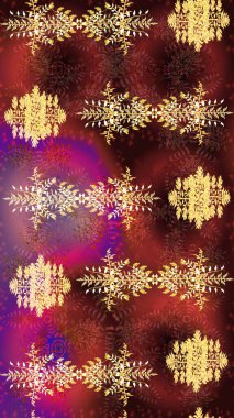 Mandalas 'ın dekoratif dokusu. Stilize Çiçekler. Tekstil için Lacy Fashion Print. Raster illüstrasyonu. Folk Style. Lace Snowflakes 'in etnik kökü. Kumaş veya Duvar Kağıdı için Tasarım.