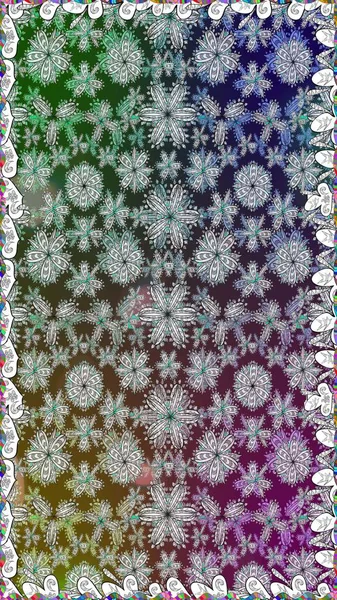 Küçük çiçekte güzel bir çiçek deseni var. Raster deseni. Çiçekli, suluboya desenli kusursuz çiçek deseni.