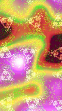 Düz Çiçek Elementleri Tasarımı. Sevimli çiçek raster deseni. Renkli Yaz Temalı eskiz kalıbı. Sarı, yeşil ve nötr renkte çiçekler.