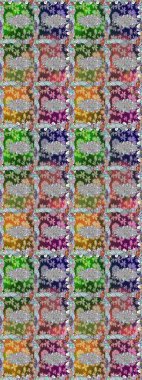 Raster. Colour Spring Theme seamless pattern Background. Flat Flower Elements Design.