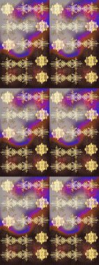 Elle çizilmiş kartanesi karalaması. Raster illüstrasyonu. Yılbaşı kış tasarımı için renkli kar taneleri.