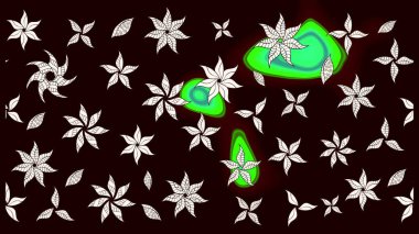 Renkli Bahar Teması eskiz kalıbı. Çiçekli eskiz arkaplanı. Çocuk stili. Düz Çiçek Elementleri Tasarımı.