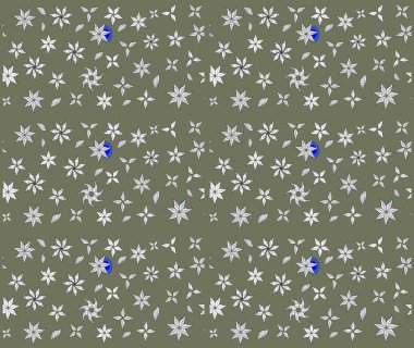 Güzel, parlak, pürüzsüz kumaş, tuval. Desen, çizim, çiçek sınırı. Raster illüstrasyonu. Eski moda arka plan. Çiçek çelengi. Kıvırcık, parlak örgü.