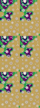 Sarı ve nötr el çizimi desen. Raster deseni. Karalama çiçekleri çizim kalıbı. Sanat ilham verici ve nötr stil çiçekler ve arkaplan bırakır.