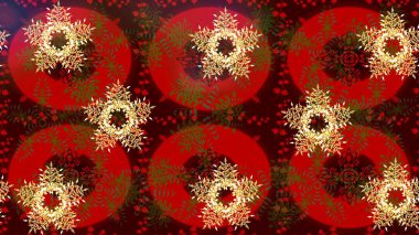 Raster illüstrasyonu. Suluboya çiçekli çiçek deseni. Kırmızı renkte Asyalı tekstil.