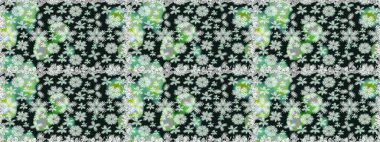 Gri ve nötr renkte çiçekler. Hediye ambalaj kağıdı, tebrik kartları, posterler ve pankart tasarımı. Raster düz çiçekleri pürüzsüz desen.