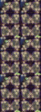 Suluboya tarzında gri ve kahverengi renkte çiçekler. Raster illüstrasyonunda çiçek deseni çizimi.