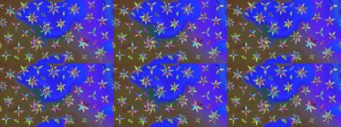 Eskiz Vintage Çiçek Deseni. Raster Kalça dokusu deseni.