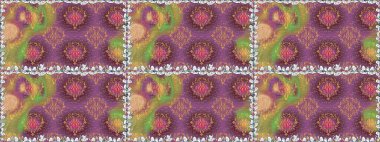 Sabıka fotoğraflarında, bebek kıyafetlerinde, duvar kâğıtlarında, paket kutularında falan kullanılabilir. Zarif, parlak ve kusursuz mor çiçek deseni tasarımı.