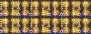 Yeni yıl dekoratif kar taneleri arka planı. El çizimi Noel Raster illüstrasyonu. Kış Kar Taneleri Karalamaları.