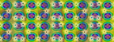 Kar tanesi yeşil, sarı ve mavi renklerde izole edilmiş. Kar Tanesi Simgesi. Raster illüstrasyonu. Raster illüstrasyonu.