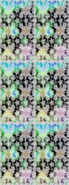 Asya tekstil tarzında. Raster illüstrasyonu. Kusursuz çiçek deseni. Raster illüstrasyonu. Tarafsız renklerde çiçekler.