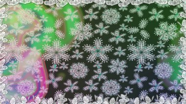 Flat Flower Elements Design Raster illustration. Floral seamless pattern background. Flowers on gray and green colors. Colour Spring Theme seamless pattern Background.