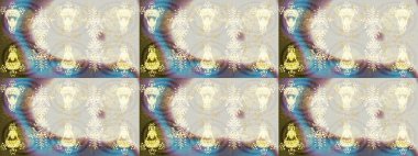 Düz kar karalama ikonları, kar taneleri silueti noel afişi için altın renklerde, kartlar. Güzel soyut kar taneleri raster tasarımı. Yeni yıl kar tanesi.