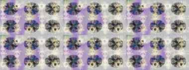 Renklere göre dizayn. Raster illüstrasyonu. Raster kış deseni. Çiçek Elementleri ile soyut arkaplan.