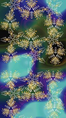 Yeni yıl dekoratif kar taneleri arka planı. El çizimi Noel Raster illüstrasyonu. Kış Kar Taneleri Karalamaları.