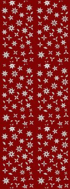 Raster. Renkli Bahar Teması eskiz kalıbı. Düz Çiçek Elementleri Tasarımı.