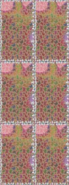 Pictures in neutral, beige and pink colors. Perfect for surface textures, wallpapers, web page backgrounds, textile. Colorful cute butterfly. Raster illustration. Seamless pattern background.