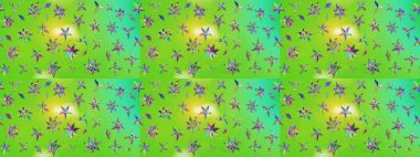 Eskiz Vintage Çiçek Deseni. Raster Kalça dokusu deseni.