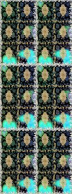 Şık bir grafik desen. Kahverengi ve bej renklerde altın elementler. Kusursuz raster arka plan. Duvar kâğıdı barok, İspanyol kumaşı. Çiçek deseni.