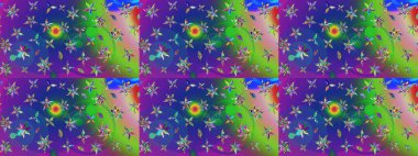 Suluboya desenli çiçek deseni. Dekorasyon ve tasarım için güzel bir desen. Moda baskısı. Çiçeğin suluboya çizimlerinin mükemmel deseni. Ayarlanmış.