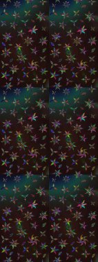 Ev dekoru. Fantezi çiçekli eskiz deseni, doğal duvar kağıdı, çiçek desenli kıvrım çizimi. Paisley el çizimi elementler.