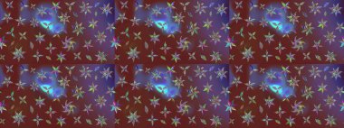 Colour Summer Theme sketch pattern Background. Sketch retro pattern with flowers. Flat Flower Elements Design. Flowers on brown and violet colors.