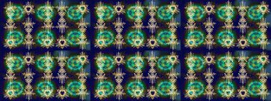 Karla süslenmiş Noel kar taneleri. Raster illüstrasyonu. Noel şenliği arka planı.