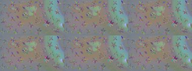 Gri ve tarafsız çiçekler. Eskiz arkaplan modeli. Suluboya, elle çizilmiş. Raster stoku.