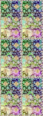 Barok tarzında altın çiçekli süs. Tarafsız renklerde altın element. Antika altın tekrarlanabilir duvar kağıdı. Damask pürüzsüz tekrarlama deseni.