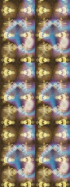 Raster illüstrasyonu. Raster illüstrasyonu. Kar Tanesi Simgesi. Altın renklerde izole kar taneleri.