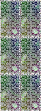 Kusursuz Vintage Çiçek Deseni. Raster Kalça dokusu deseni.