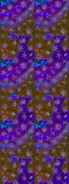 Tekstil veya kitap kapakları, imalat, duvar kağıtları, baskı, hediye paketi ve yapıştırma kitabı için çiçek eskizi geçmişi. Küçük çaplı çiçeklerdeki basit şirin desenler. Raster illüstrasyonu.