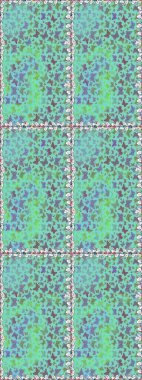 Kumaş, tekstil, baskı ve davetiye. Raster illüstrasyonu. Mavi soyut arka planda gece kelebekleri. Kusursuz..