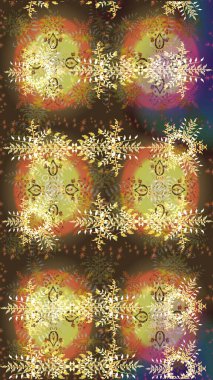 Kar Taneleri Karalamaları. Yeni yıl dekoratif kar taneleri arka planı. El çizimi Noel Raster illüstrasyonu.