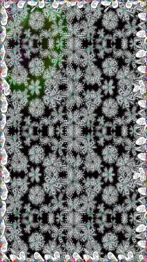 Flowers on colors. Gentle romantic print. Spring summer time. Holidays mood. Raster seamless cute flower pattern.