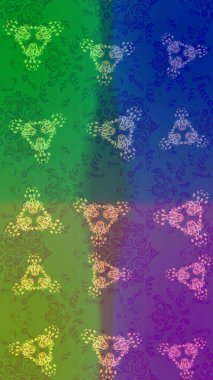 Raster Noel soyut renkli arka plan ve tatlı kar tanesi. Farklı kar taneleri toplayıcısı, altın rengi kış elementleri..