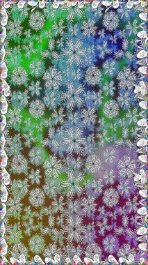 Doodle tarzı. El çizimi dikişsiz sonbahar çiçekleri deseni. Tekstil ve kapak tasarımı için mükemmel. Gri renkli çiçekler. Renkli, gri, pürüzsüz desen.