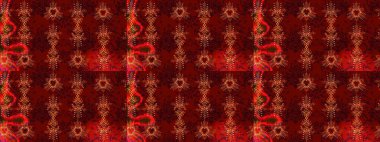 Illustration. Falling Christmas stylized snowflakes. Snowflakes, snowfall. Beautiful raster red, brown and black snowflakes isolated on a colorful background.