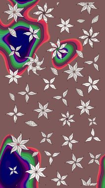 Çiçeğin suluboya çizimlerinin mükemmel deseni. Dekorasyon ve tasarım için güzel bir desen. Moda baskısı. Eski model. Suluboya çizim deseni.