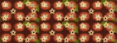 Kışın sembolü. Renkli arka planda izole edilmiş suluboya kar taneleri. Kar tanesi kışı. Raster illüstrasyonu.