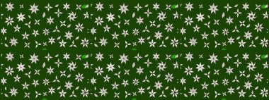 Yeşil ve nötr renklerde çiçekler. Nazik, narin çiçek arkaplanı. Raster çiçek desenli ve çiçekli..