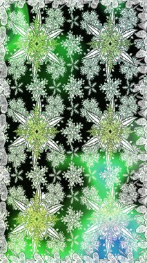 Güzel kumaş deseni. Raster suluboya çiçek deseni, narin çiçekler, yeşil ve nötr çiçekler, tebrik kartı şablonu.