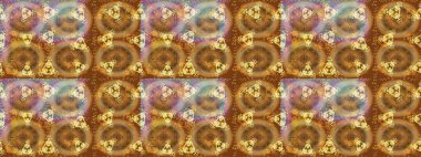 Organik motif arka planı. Çizim kalıbı. Raster illüstrasyonu. Ultraviyole kumaş deseni.