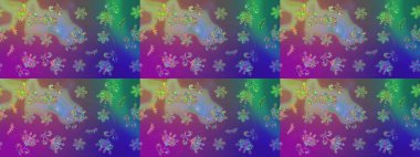 Çiçek desenli raster, mor ve menekşe desenli soyut raster arkaplanı. Modern stil dokusu.