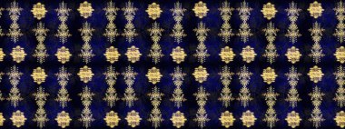 Raster illustration. Round raster snowflake. Isolated cute snowflakes on colorful background. Abstract winter black, gray and blue ornament. Fine snowflake.