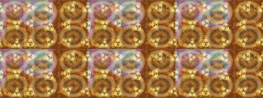 Organik motif arka planı. Çizim kalıbı. Raster illüstrasyonu. Ultraviyole kumaş deseni.